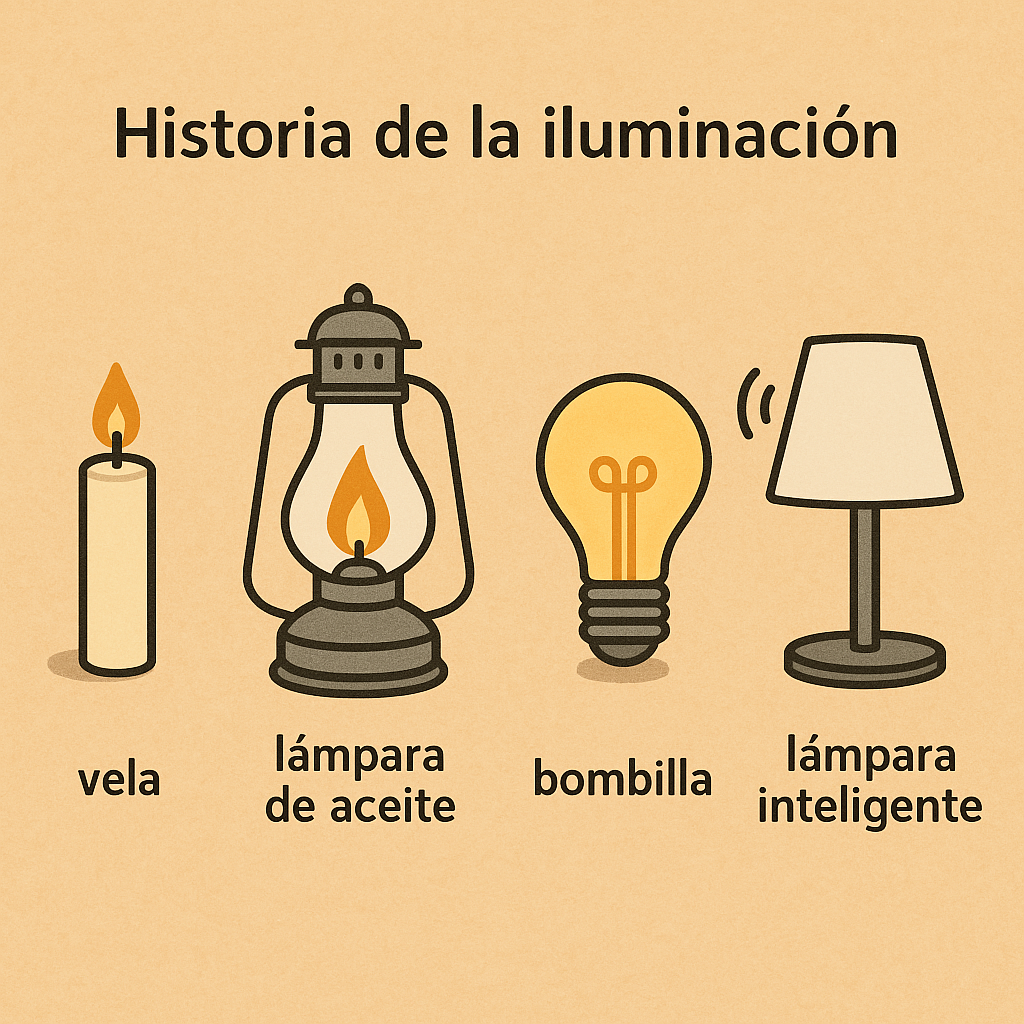 Historia de la iluminación